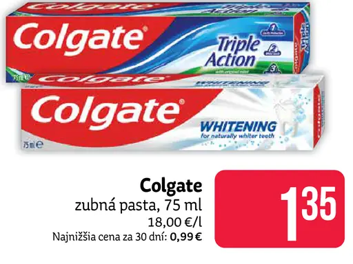 Colgate Triple Action zubná pasta
