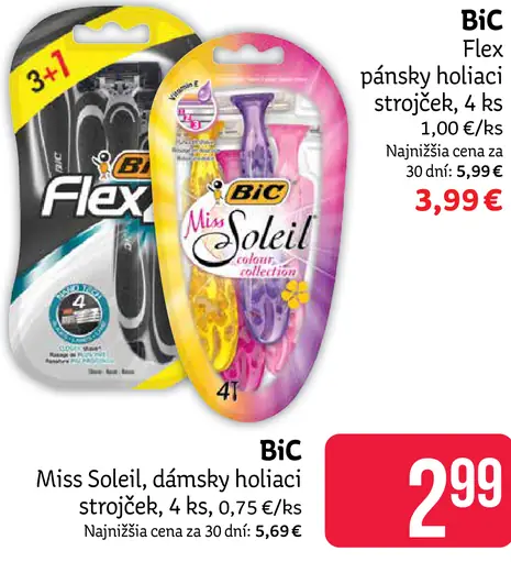 BIC Flex pánsky holiaci strojček