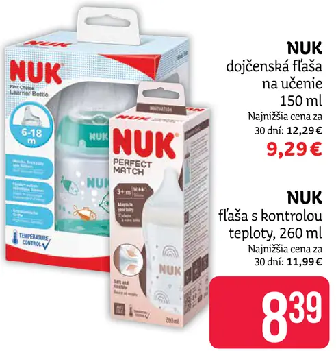 NUK dojčenská fľaša na učenie