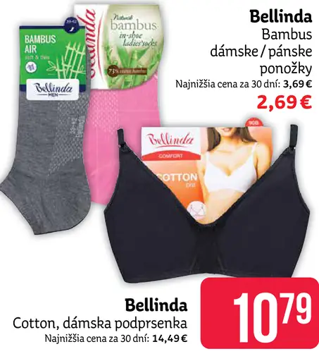Bellinda Cotton Bra dámska podprsenka