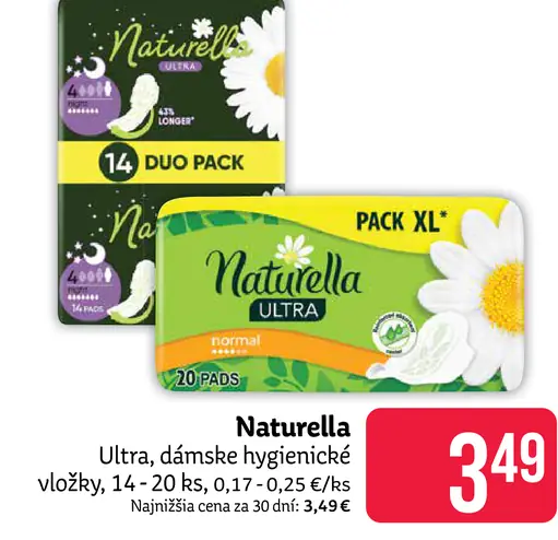 Naturella Ultra Dámske hygienické vložky