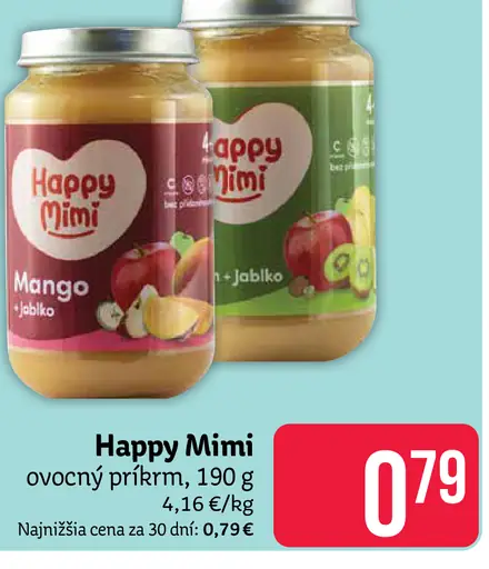 Happy Mimi ovocný príkrm