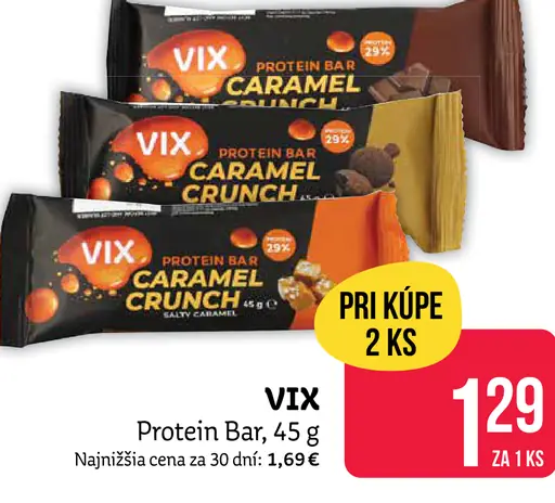 VIX Protein Bar Caramel Crunch