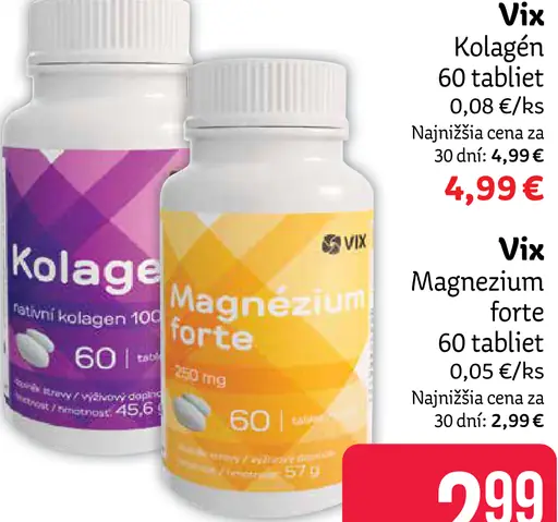 Vix Magnézium forte, 60 tabliet