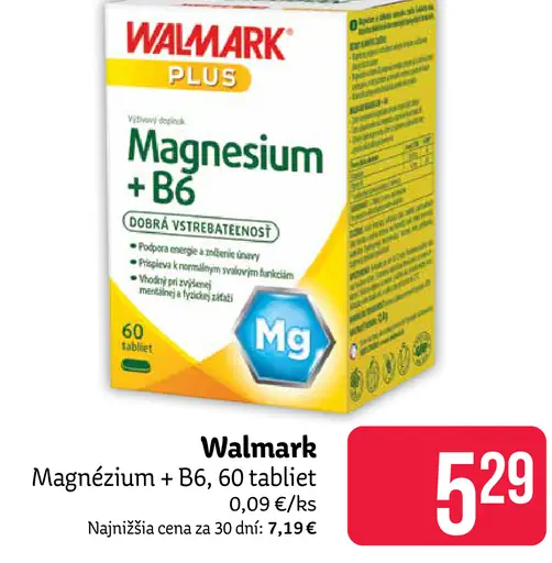 Walmark Magnesium + B6