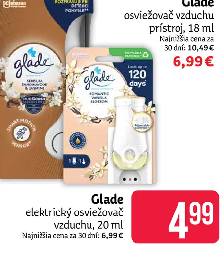 Glade Osviežovač vzduchu elektrický