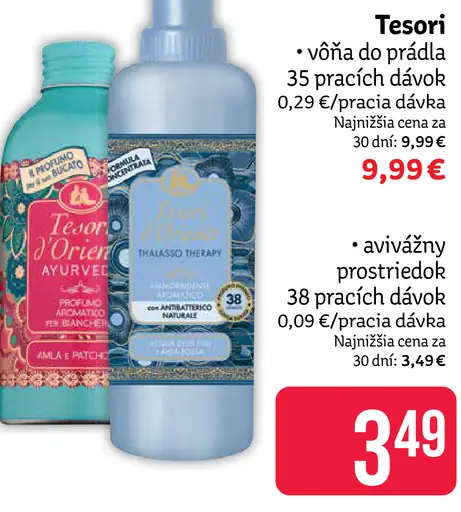 Tesori Avivážny prostriedok