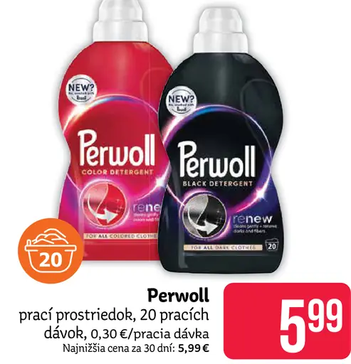 Perwoll prací prostriedok