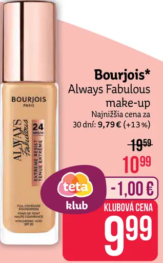 Bourjois Always Fabulous make-up