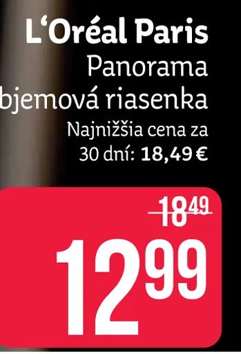 L’Oréal Paris Panorama riasenka