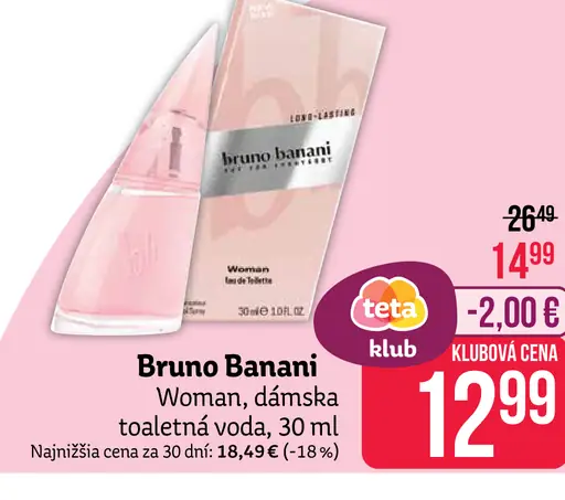 Bruno Banani Woman toaletná voda