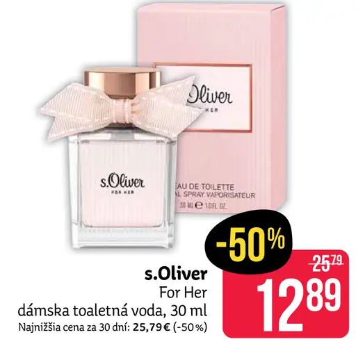 S.Oliver For Her dámska toaletná voda