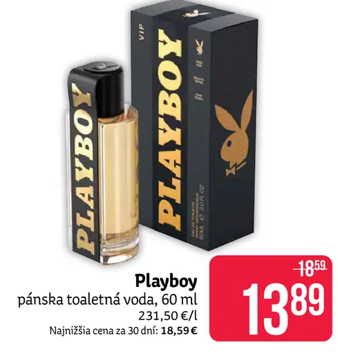 Playboy pánska toaletná voda