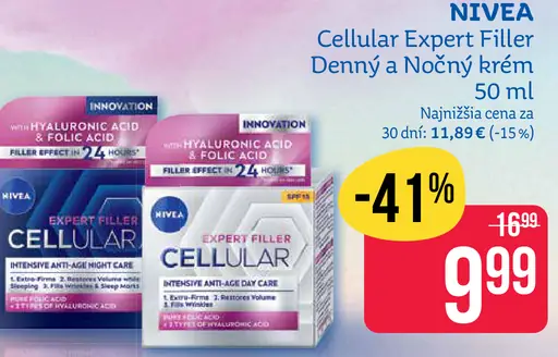 Nivea Cellular Expert Filler denný krém