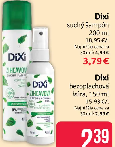 Dixi Žihľavový šampón