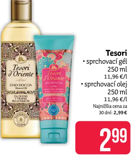 Tesori sprchovací gél