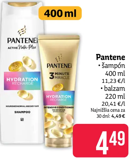 Pantene šampón