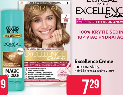 L'Oréal Paris Excellence Creme farba na vlasy