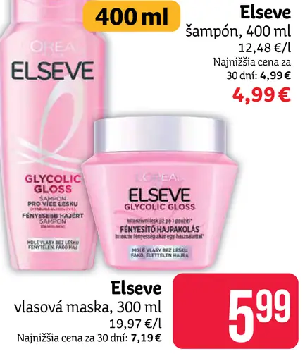 Elseve šampón na vlasy