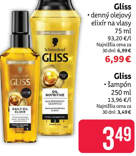 Gliss olejový elixír na vlasy
