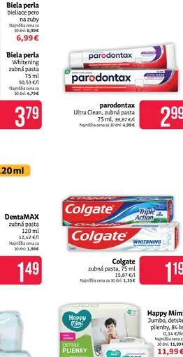 Colgate Triple Action zubná pasta