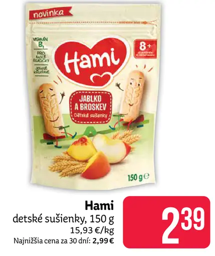 Hami detské sušienky