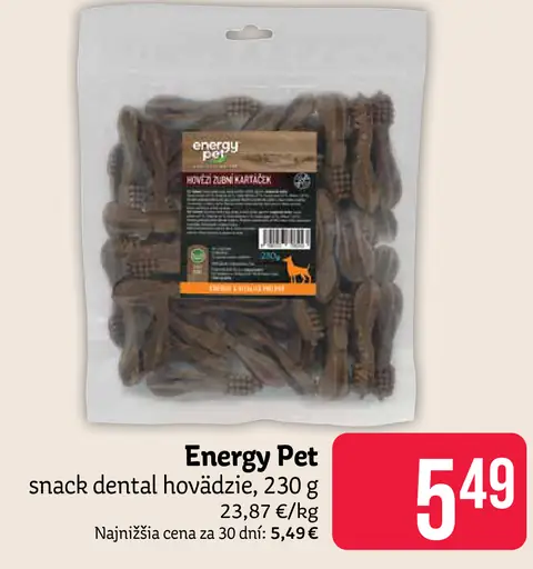 Energy Pet snack dentál hovädzie