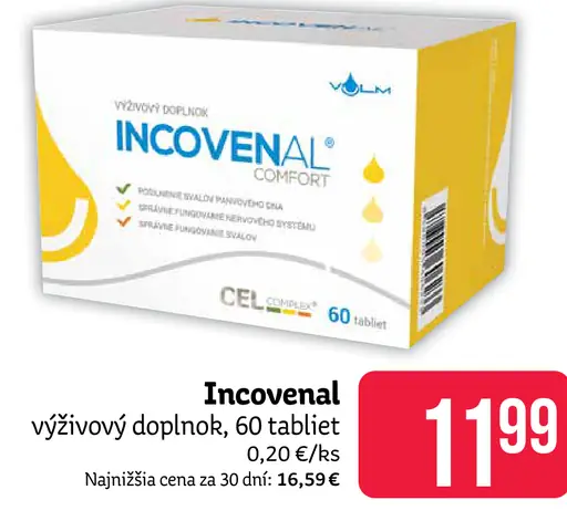 Incovenal výživový doplnok