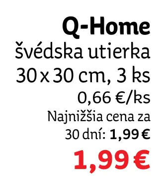 Q-Home švédska utierka