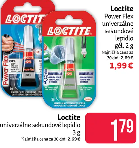 Loctite Power Flex univerzálne sekundové lepidlo gél
