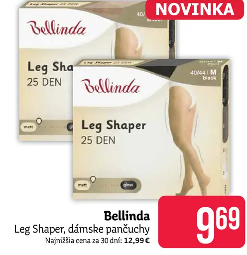 Bellinda Leg Shaper dámske pančuchy 25 DEN