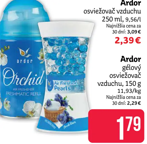 Ardor gélový osviežovač vzduchu