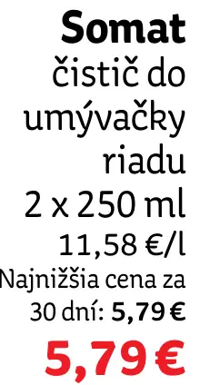 Somat Leštidlo do umývačky riadu