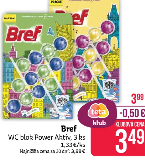 Bref WC blok Power Active