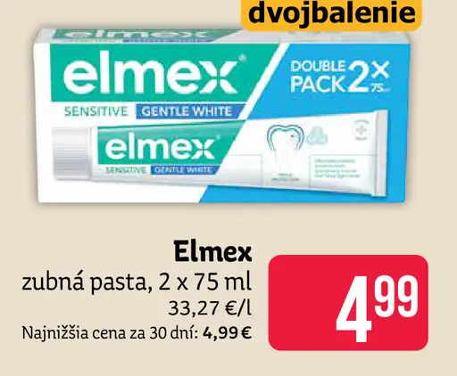 Elmex zubná pasta Double Pack
