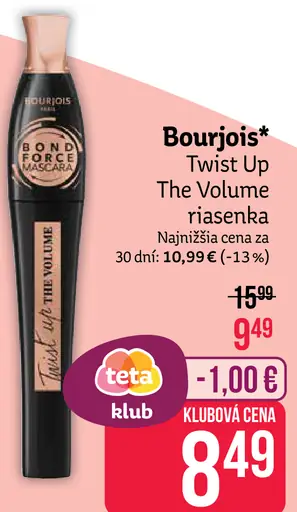 Bourjois Twist Up The Volume riasenka