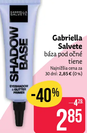 Gabriella Salvete báza pod očné tiene