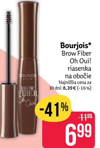 Bourjois Brow Fiber Oh Oui! riasenka na obočie