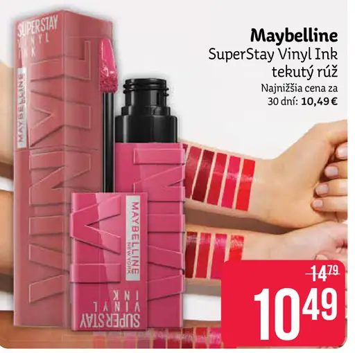 Maybelline rúž na pery SuperStay Vinyl Ink