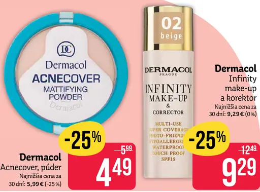 Dermacol Acnecover púder