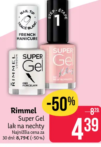 Rimmel Super Gel lak na nechty