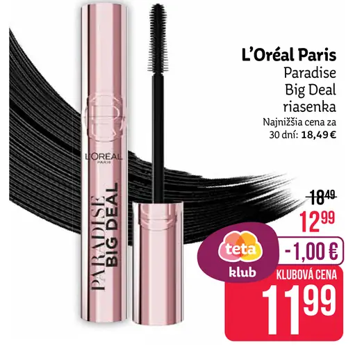 L'Oréal Paris maskara Big Deal Paradise