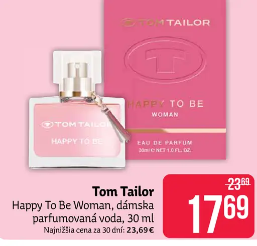 Tom Tailor Happy To Be Woman dámska parfumovaná voda