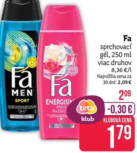 Fa Energizing sprchovací gél