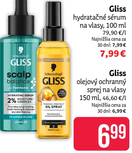 Gliss olejový ochranný sprej na vlasy
