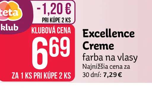 L'Oréal Paris Excellence Creme farba na vlasy