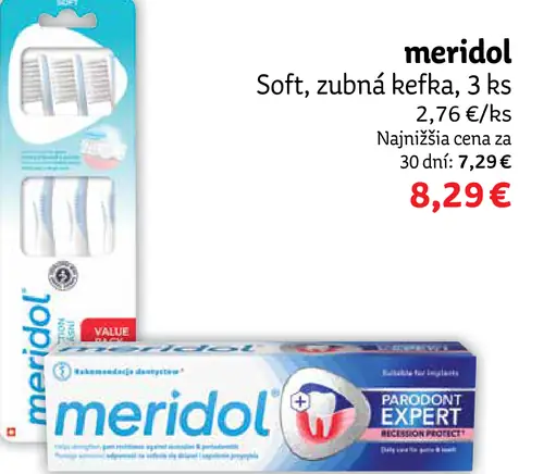 Meridol Soft zubná kefka