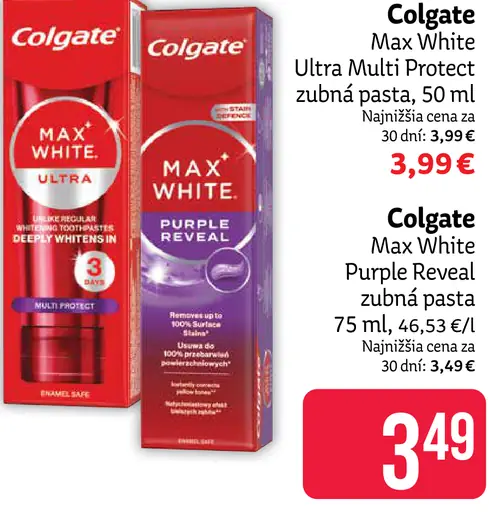 Colgate Max White Ultra Multiprotect bieliaca zubná pasta