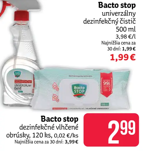 Bacto stop dezinfekčný čistič