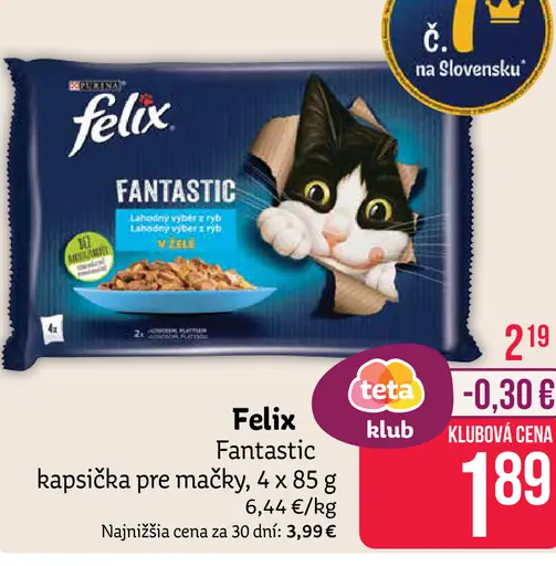 Felix Fantastic kapsičky pre mačky